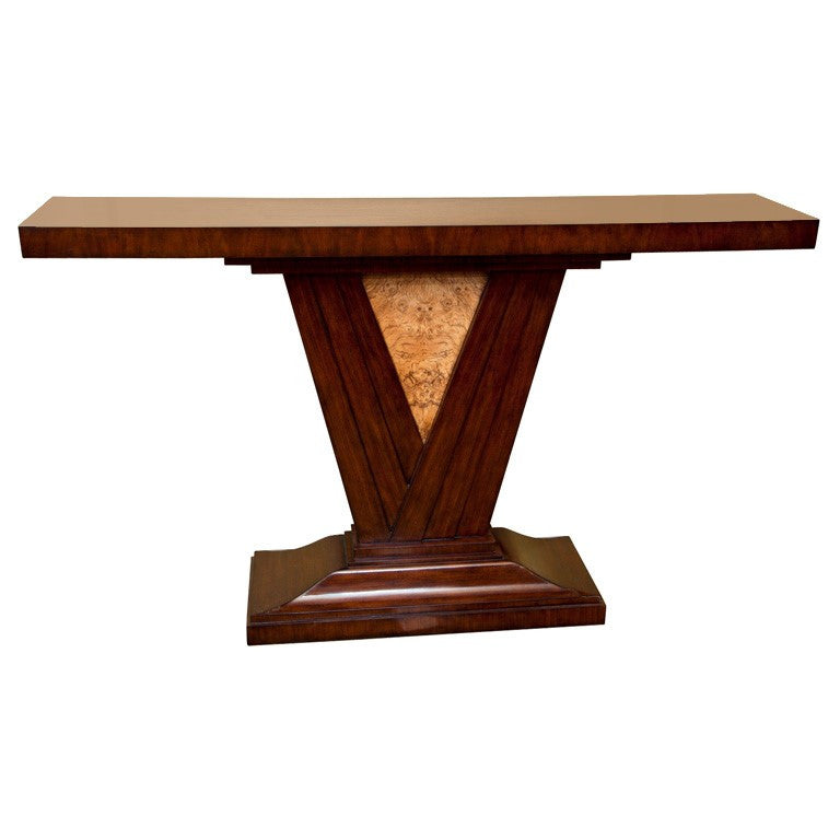 Reproduction Art Deco Console Table