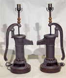 Pair  Well  Pumps  As  Lamps