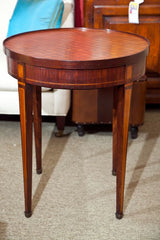 Round 19th Century Inlaid Game Table