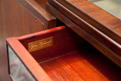 Rosewood Eglomise Bar Cabinet