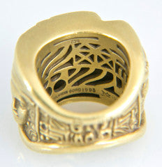 Barry Kieselstein-Cord "Women Of The World" Gold Ring