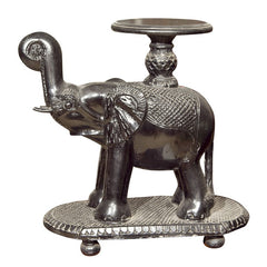 Black Lacquer Elephant Table