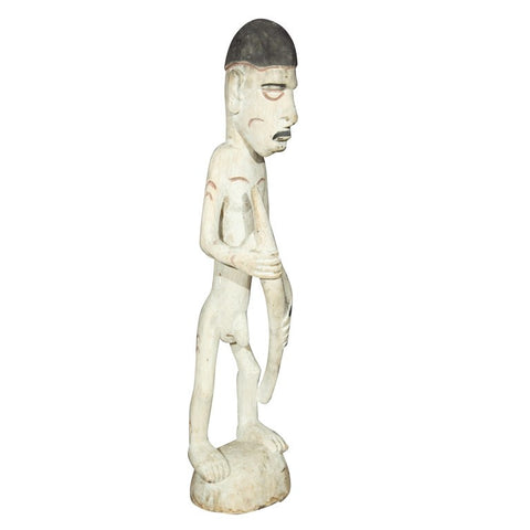 Asmat Tribe Figure of a Man Sculpture