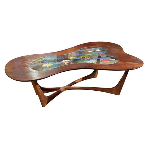 Biomorphic Free Form Cocktail Table In The Style Of Fabry